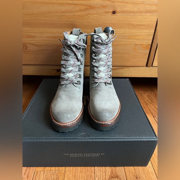 NIB Frye Ella Hiker Boot Cement 7.5 - Picture 2 of 12